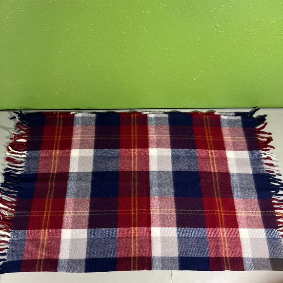 Vintage Faribo Faribault Woolen Mill Throw Blanket - Plaid - Picture 2 of 5
